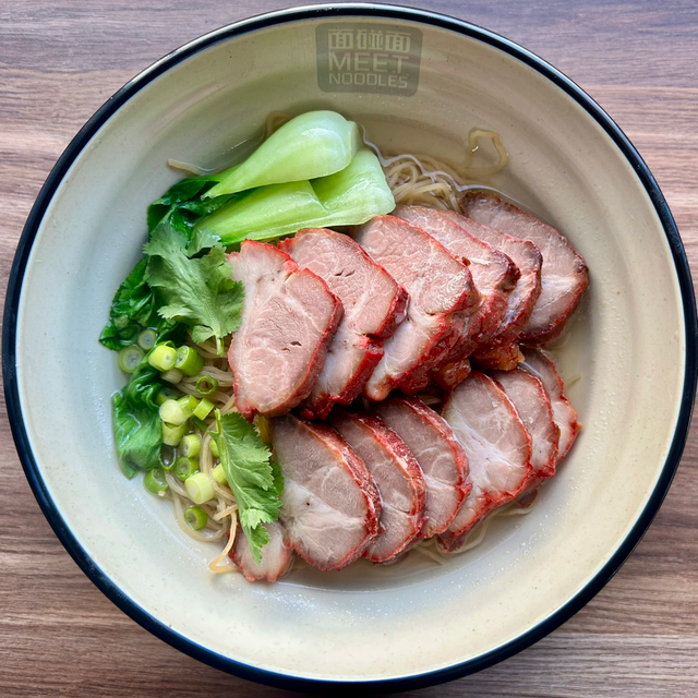 Char Siu Noodle Soup (叉烧汤面)